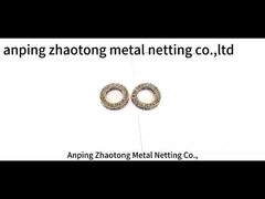 2.5CM Rulli di maglia in acciaio inossidabile per schermi