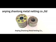 Forma di anello a maglia di filtro a maglia compressa personalizzata di 5-300 mm di diametro esterno