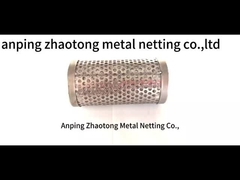 PP / SS316 Tessuto a maglia a maglia 0,5 mm di diametro 1000 mm di larghezza