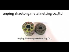 Filtro a maglia a maglia lucidato per abrasione per la separazione olio-gas