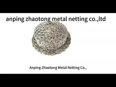 Maglia di filtro a maglia compressa in acciaio inossidabile con superficie lucidata