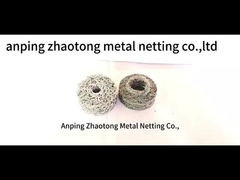 Tessuto a maglia a maglia SS 4*5mm a maglia con buco di gas liquido AISI 301 per demister