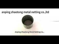 Griglia in acciaio inox d' argento a maglia 5ft 10ft Massiva struttura Lavatorio a maglia