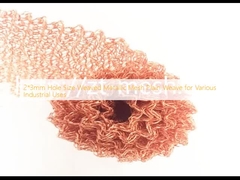 2*3mm Foratura di buco Tessuto a maglia metallica Tessuto semplice per vari usi industriali