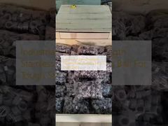 Sfera di pulizia industriale in acciaio inossidabile con resistenza 4 * 2 mm per macchie difficili