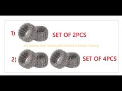 Sfera di pulizia in acciaio inossidabile 403 6 * 4 mm per la pulizia della cucina