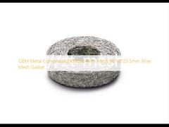 Guarnizione della rete metallica tricottata compressa metallo dell'OEM 65*41*23.5mm della rete metallica
