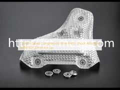 Ammortizzatore a rete metallica compressa di dimensioni personalizzate od88*50*20mm per auto