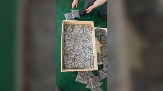 Rete metallica in acciaio inossidabile con supporto antivibrante OD30mm