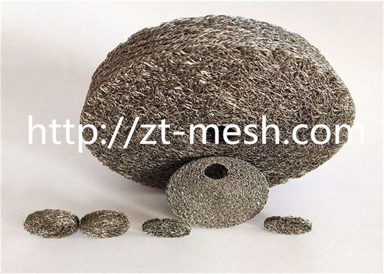 Guarnizione della rete metallica del diametro 80*25*10mm della rete metallica tricottata sistema di scarico del metallo per l'OEM dell'industria automobilistica