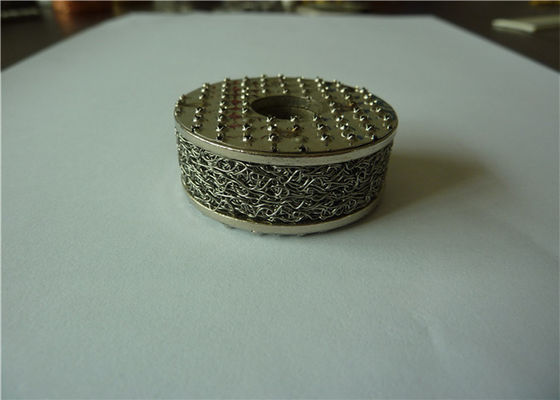 Foro quadrato tricottato compresso d'ottone del filtrante della maglia 98% del diametro 50*20mm