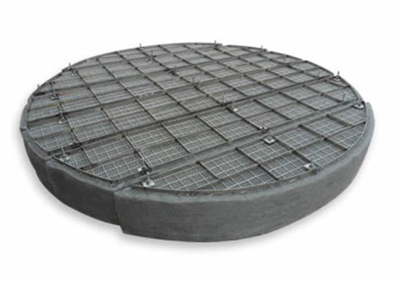 Acciaio inossidabile di plastica/Mesh Pad Demister Dia 100mm per la torre del vapore