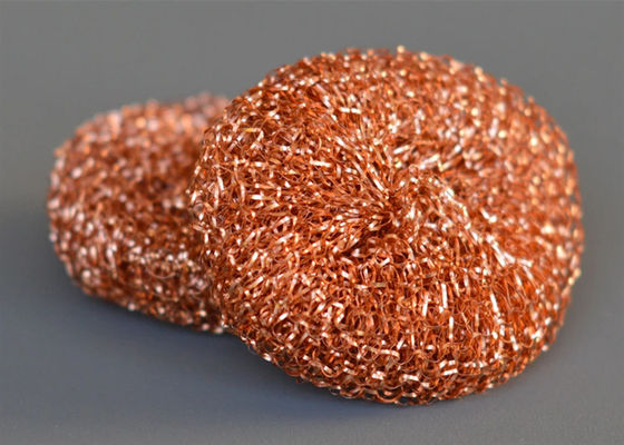 Filo di rame tricottato 0.23mm Mesh Yellow For Clean di larghezza dell'acciaio inossidabile 35mm