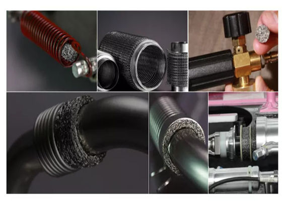 200 micron hanno compresso tricottato rete l'acciaio inossidabile 304 316