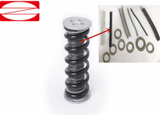 alto cavo tricottato compresso 10-200mm Mesh For Silencers Filtration del diametro di 5-150mm