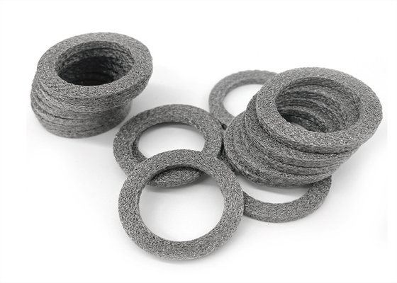 10-200mm Dia Compresso Tessuto di filo di tessuto a maglia per applicazioni di filtrazione pesante