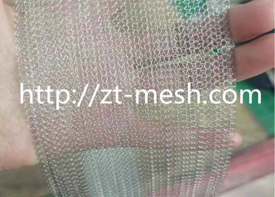 Griglia di filo a maglia antincorrosione per filtraggio Larghezza personalizzata 40 mm
