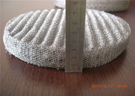 Resistenza della corrosione tricottata rotondità di Mesh Demister Pad 0.23mm