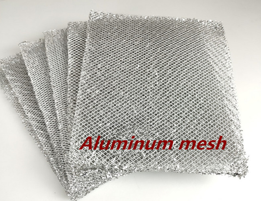 L'OEM di alluminio a più strati della maglia del filtro ha compresso il colore dell'argento dello sfiatatoio del favo