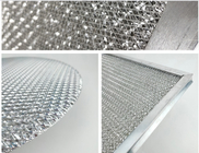 L'OEM di alluminio a più strati della maglia del filtro ha compresso il colore dell'argento dello sfiatatoio del favo