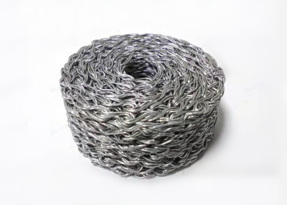 Cavo tricottato Mesh Mufflers Compressed Filter Mesh dell'acciaio inossidabile del diametro 50mm