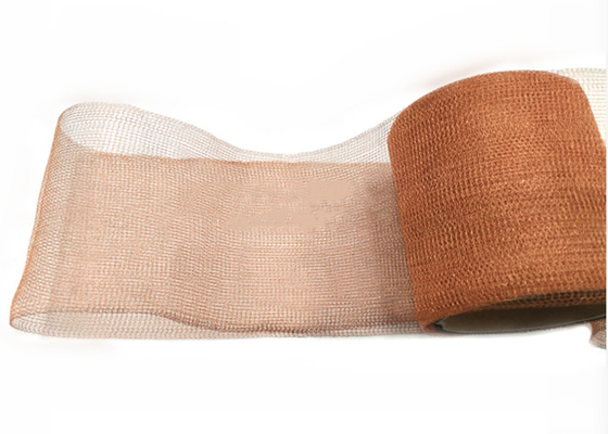 SS310 ha tricottato il filo di rame Mesh Screen che 99% puri per il foro di costruzione impediscono l'incastramento dell'uccello