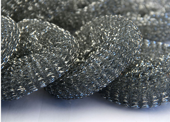 palla di pulizia della cucina di 5pcs 20Gram, OEM galvanizzato di acciaio inossidabile Mesh Scourer