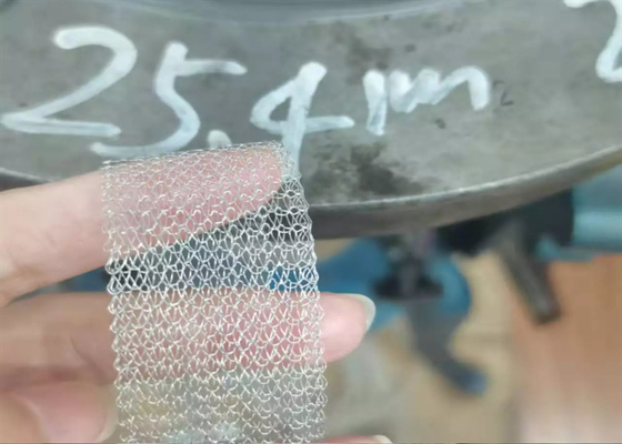 2.5CM Rulli di maglia in acciaio inossidabile per schermi