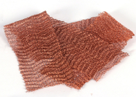 una maglia di rame tricottata larghezza 0.23mm Dia Corrugated Surface di 10 15 20cm