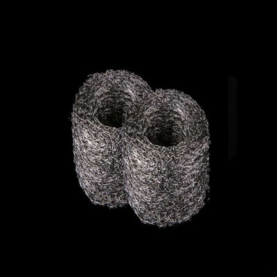 Maglia di filtro a maglia compressa in acciaio inossidabile con superficie lucidata