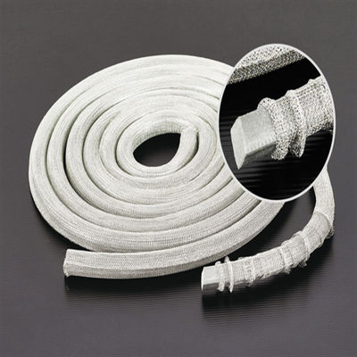 Acciaio a maglia a maglia di larghezza larga, resistente alle temperature per l'industria