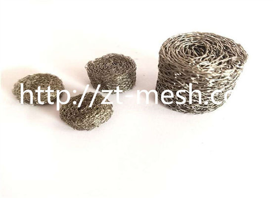 Rondella tampone per guarnizione in rete metallica compressa in acciaio inossidabile resistente alle alte temperature 304 / 316L