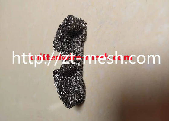 Pipe-Bracket Assembly Mesh 0.05mm - 0.55mm Wire Knitted Mesh 60g Corrosion Resistance For Automobile Industry