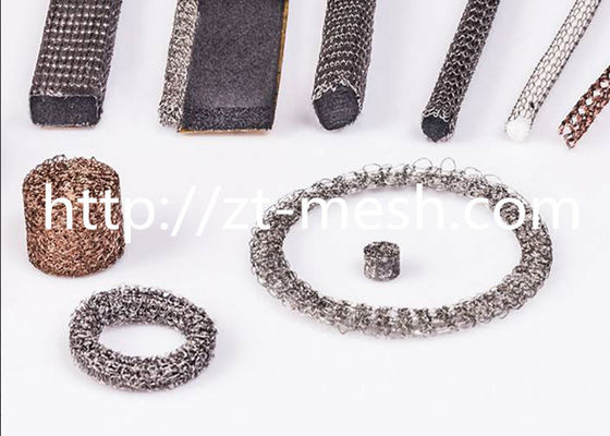 Rete metallica lavorata a maglia compatta versatile del diametro di 50 mm adatta per applicazioni di riduzione del rumore e di isolamento termico e di smorzamento delle vibrazioni