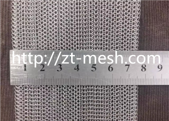 Knitted Wire Mesh for Woven Technique Galvanized or Painting as Customer Require