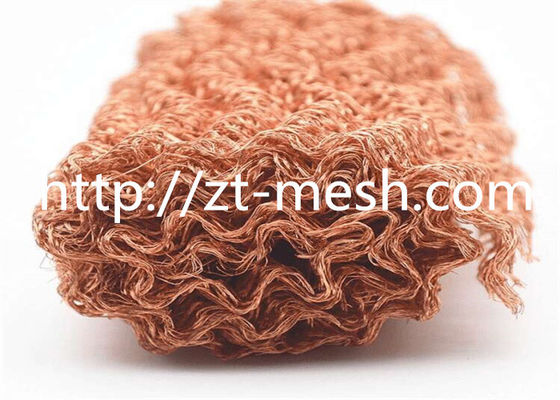 3.8-300 Model Stainless Steel Knittted Wire Mesh With Good Penetrability