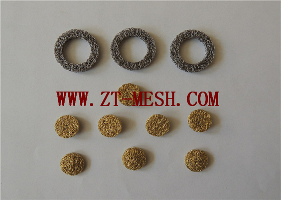 L'assorbimento di scossa ha compresso il filtro tricottato φ2-500mm dalla rete metallica appiattisce il tipo