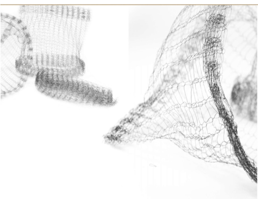 Cavo tricottato SS304 Mesh Planting Basket 0.05-0.48mm per l'albero/fiore