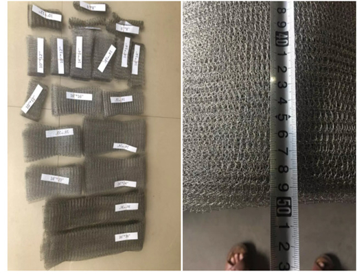 Cavo tricottato SS304 Mesh Planting Basket 0.05-0.48mm per l'albero/fiore