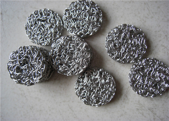 I silenziatori hanno compresso le reti metalliche tricottata filtro da 25mm - da 5mm 90% per l'industriale dell'automobile