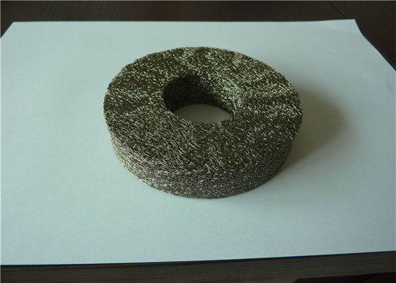 OD25mm ha compresso il liquido tricottato 0.55mm 100mesh/inch del gas di Mesh Filter del cavo