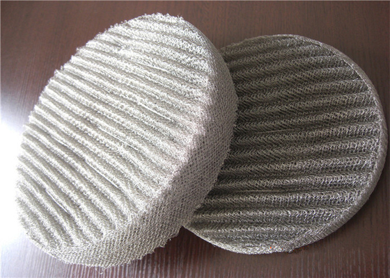 la larghezza Ss316l di 500mm ha tricottato il cavo Mesh Demister Wear Resistance