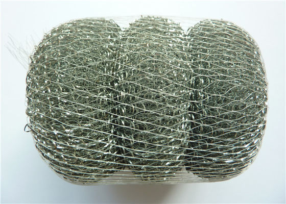 410 prova di pulizia resistente Pan Scrubber di odore della palla 50g di acciaio inossidabile