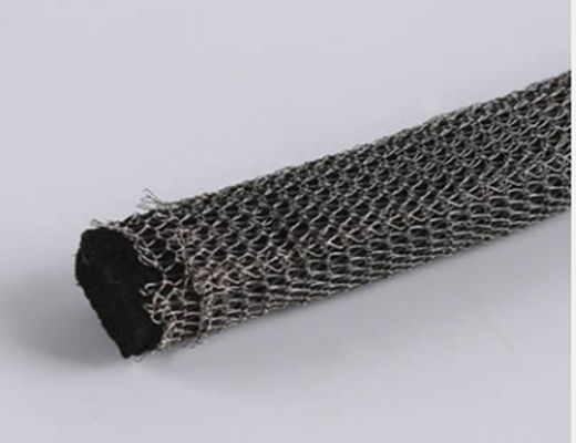 L'elastomero conduttivo dell'anello φ5mm del quadrato della guarnizione 316SS di EMI Shielding Knitted Wire Mesh ha svuotato