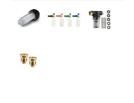 l'OEM di 0.12mm ha compresso il cavo tricottato Mesh Ring Foam Filter Pressure Washer