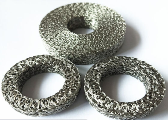 La forma su ordinazione ISO9001 di SS304 SS316 Mesh Filter Exhaust Mesh Gasket ha approvato