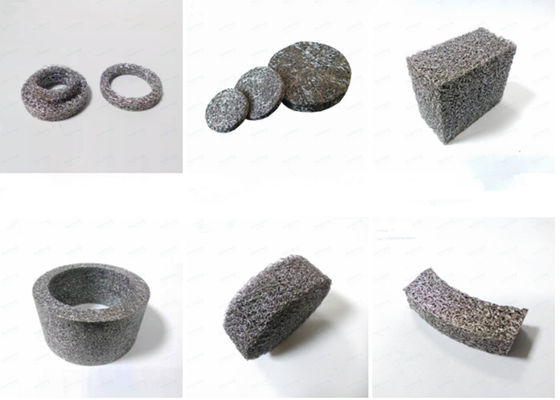 cavo tricottato di titanio Mesh Gas Liquid Filter Mesh di acciaio inossidabile 20micron