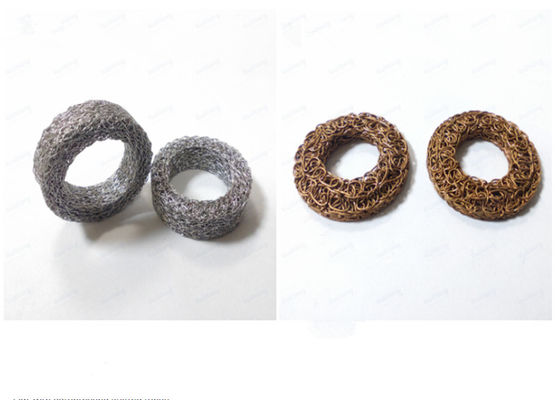 cavo tricottato di titanio Mesh Gas Liquid Filter Mesh di acciaio inossidabile 20micron