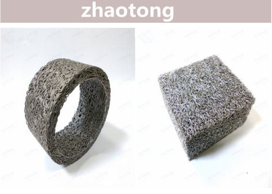 cavo tricottato di titanio Mesh Gas Liquid Filter Mesh di acciaio inossidabile 20micron