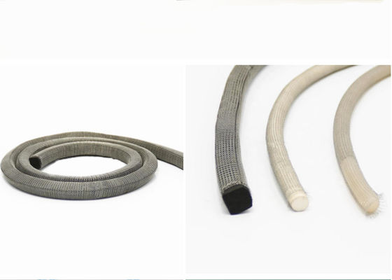 Foro di Mesh Gasket Stainless Steel 0.55mm 12x6mm del cavo tricottato OEM per la guarnizione